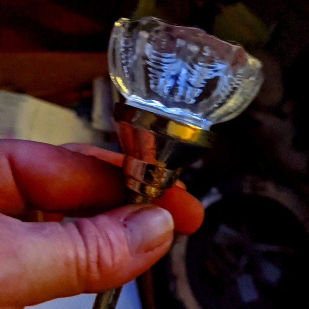 Diamond doorknob